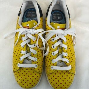 adidas Pharrell Williams Stan Smith Yellow and Red Polka Dot sneaker shoes 5